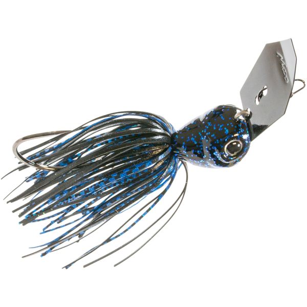 Z-Man Evergreen Chatterbait Jack Hammer - 1.25oz - Black/Blue