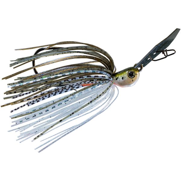 Z-Man Evergreen Chatterbait Jack Hammer - 3/4oz - Green Pumpkin Shad