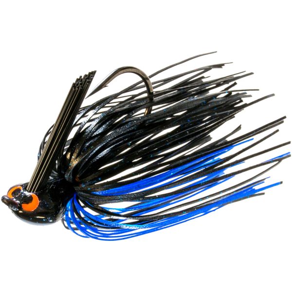 Z-man Crosseyez Flipping Jig - 1/2oz - Black/Blue