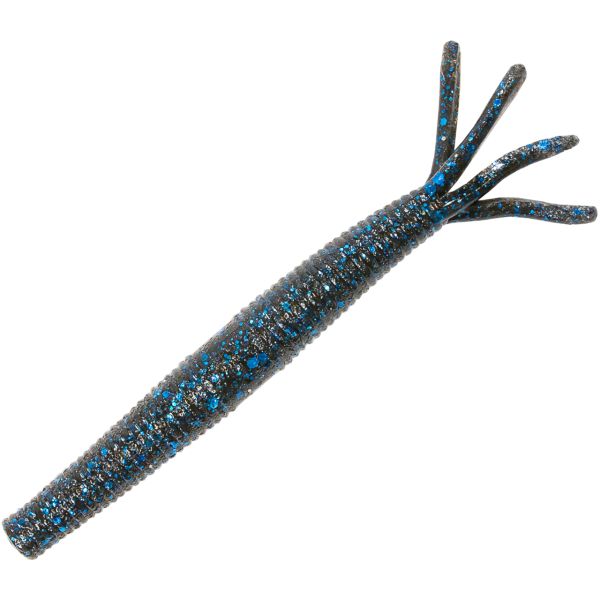 Z-Man Hula Stickz - 4in - Black/Blue Flake