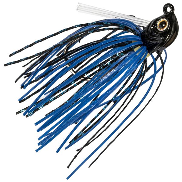 Z-Man Midwest Finesse Swim Jig - 1/4oz - Black Blue