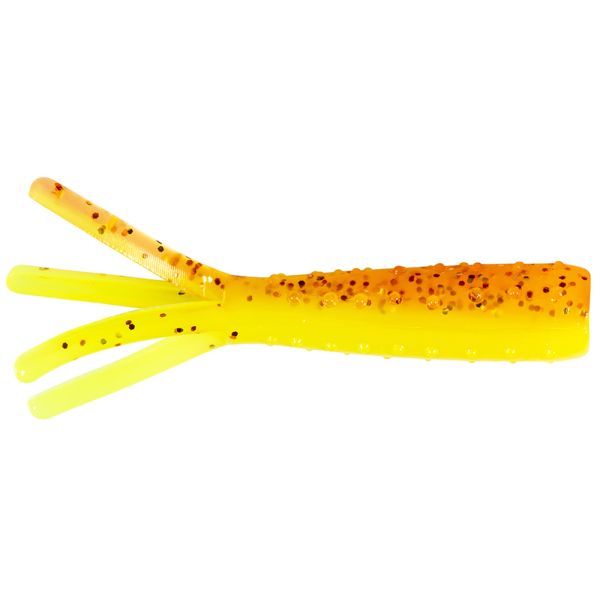 Z-Man Tiny TicklerZ Micro Finesse Bait - 1.75in - Firetreuse