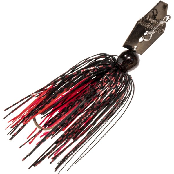 Z-Man Original ChatterBait Elite 1/2oz Lure Black/Red