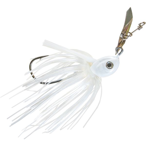 Z-Man Project Z Chatterbait Weedless Lure - 1/2oz - Pearl Ghost