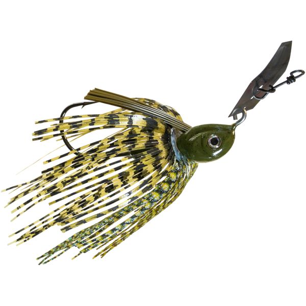 Z-Man Project Z Chatterbait Weedless Lure - 1/2oz - Dark Green Pumpkin