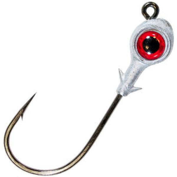 Z-Man Redfish Eye Jigheads - 1/2oz - Red