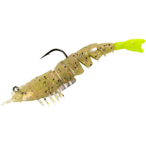 Z-Man EZ Shrimpz Rigged Lure - 3-1/2in - Fried Chicken