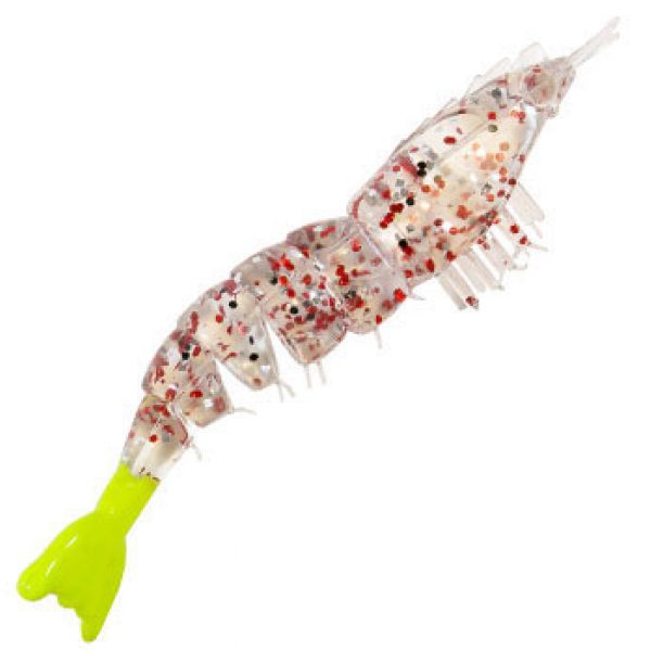 thumbnail image 2 of Z-Man EZ ShrimpZ 3.5" Soft Plastic Shrimp – 4-Pack, Unrigged, Saltwater 2 of 5