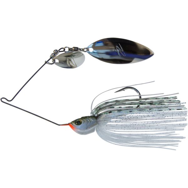 Z-Man SlingbladeZ Willow Colorado Spinnerbait - 1/2oz - Greenback Shad