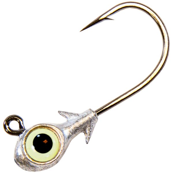 Z-Man Trout Eye Finesse Jighead - 1/8oz - Glow