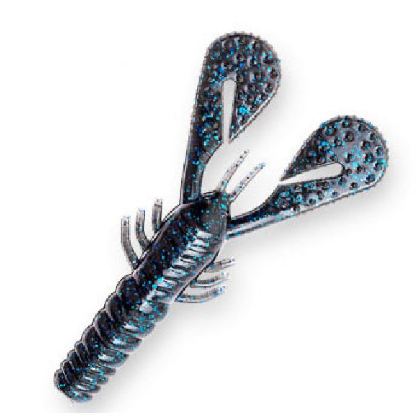 Z-Man Turbo CrawZ - Black Blue Flake