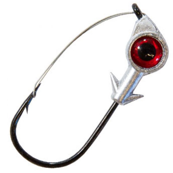 Z-Man Weedless Eye Jighead - 1/4oz - Red