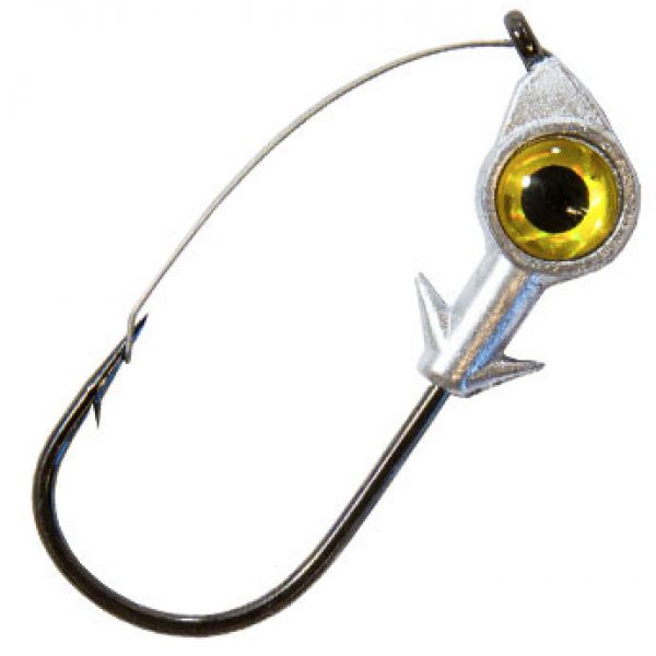 Z-Man Weedless Eye Jighead - 3/16oz - Gold