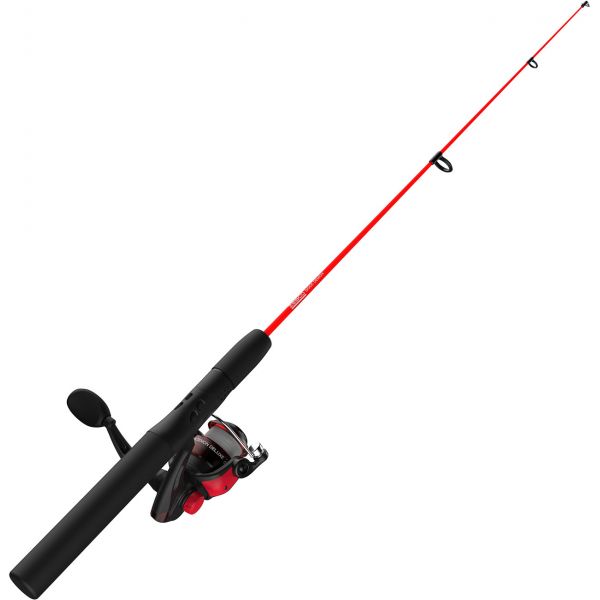 Zebco DOCKRDSP301M Dock Demon Spinning Combo - 30 in. - Red