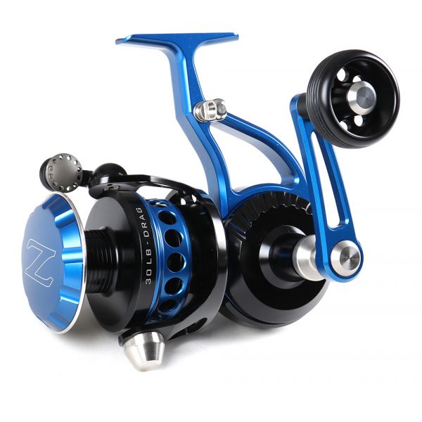 ZeeBaas ZLXBB22S Z-Rough Reel Manual Single Pickup 2.25 Spool - Black/Blue