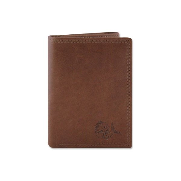 Zep-Pro Dolphin Embossed Trifold Wallet