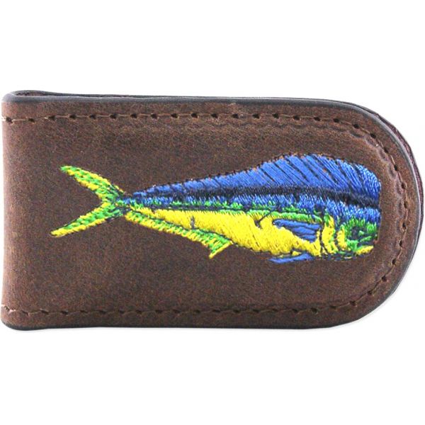 Zep-Pro Dolphin Embroidered Money Clip