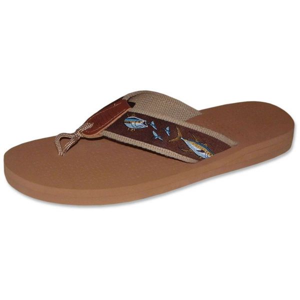 Zep-Pro Yellowfin Tuna Flip Flop - Size 8