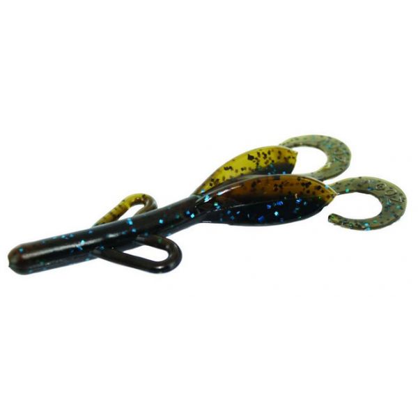 Zoom Baby Brush Hog Bait - 4in - Georgia Craw