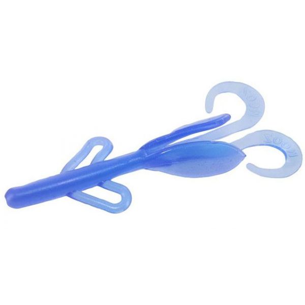 Zoom Baby Brush Hog Bait - 4in - Killer Blue