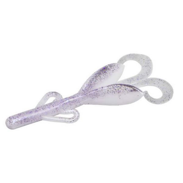 Zoom Baby Brush Hog Bait - 4in - Lavender Shad