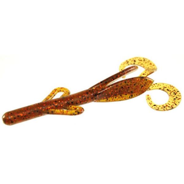 Zoom Baby Brush Hog Bait - 4in - Cajun Craw