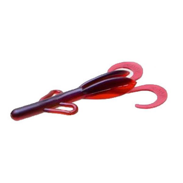 Zoom Baby Brush Hog Bait - 4in - Tequila Sunrise