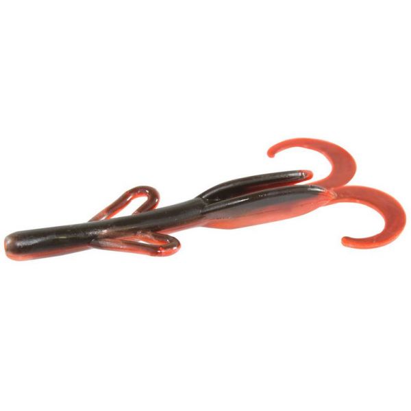 Zoom Baby Brush Hog Bait - 4in - Crawdad