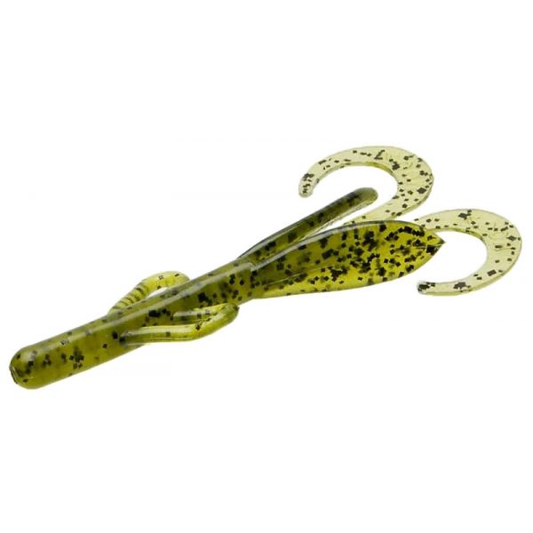 Zoom Baby Brush Hog Bait 4in Watermelon Seed