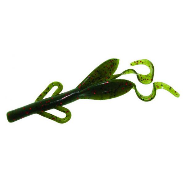 Zoom Baby Brush Hog Bait - 4in - Avocado