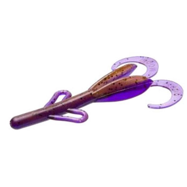 Zoom Baby Brush Hog Bait - 4in - PB & J