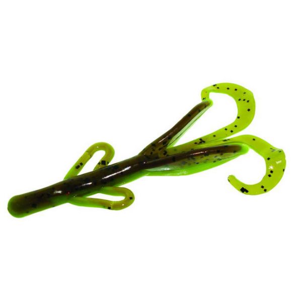 Zoom Baby Brush Hog Bait - 4in - Bullfrog