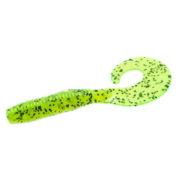 Zoom Fat Albert Grub - 3in - Chartreuse Pepper