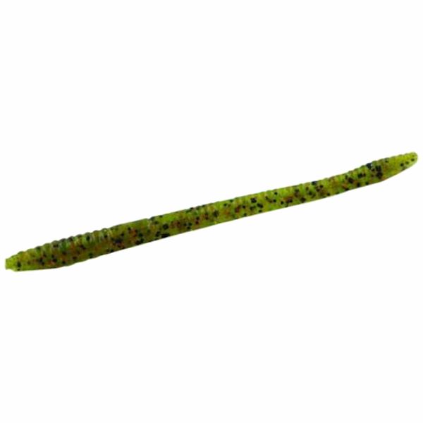 Zoom Finesse Worm Bait 4-1/2in Watermelon Orange