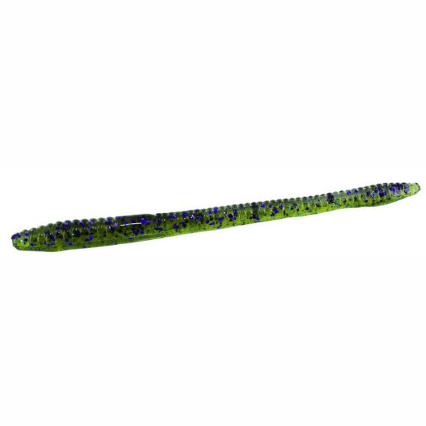 Zoom Finesse Worm Bait 4-1/2in Sprayed Grass