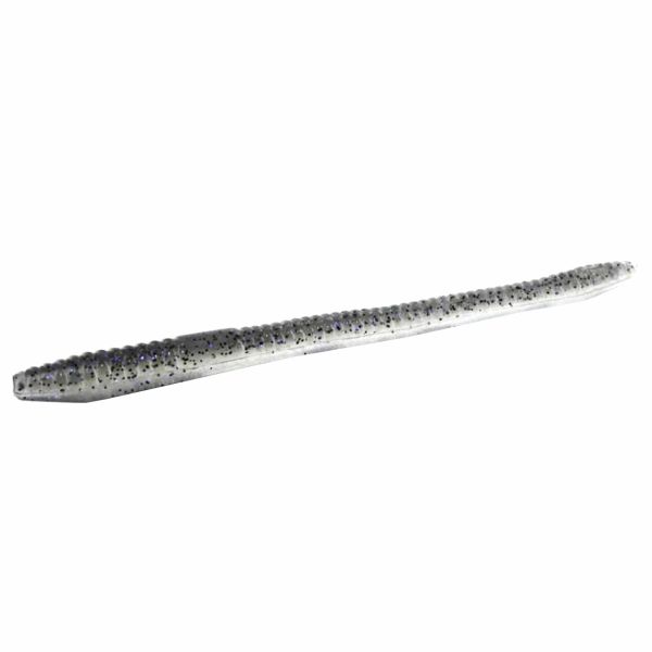 Zoom Finesse Worm Bait 4-1/2in Electric Shad