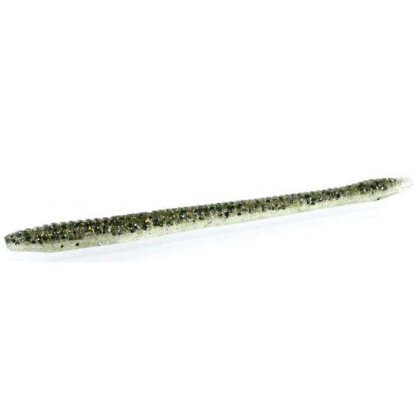 Zoom Finesse Worm Bait 4-1/2in Green Flash