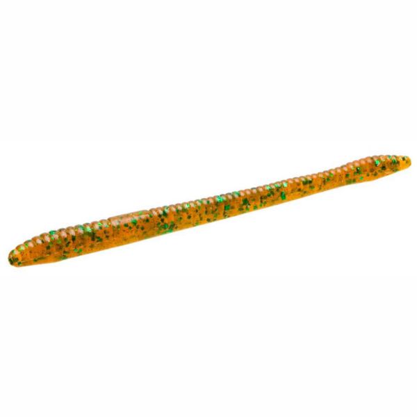 Zoom Finesse Worm Bait 4-1/2in Gourd Green