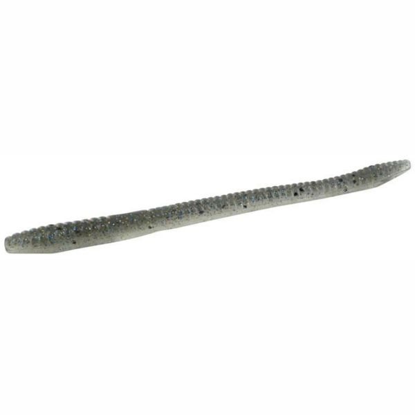 Zoom Finesse Worm Bait 4-1/2in Bluegill Flash