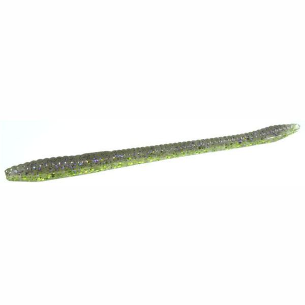 Zoom Finesse Worm Bait 4-1/2in Electric Shiner