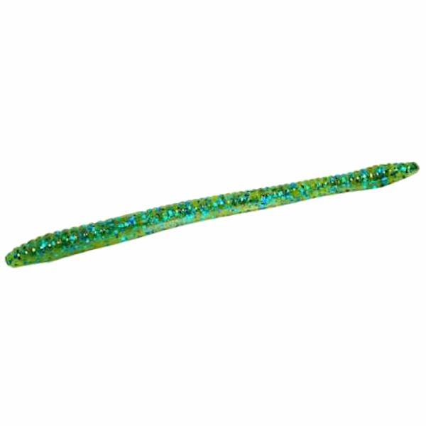 Zoom Finesse Worm Bait 4-1/2in Blue Watermelon