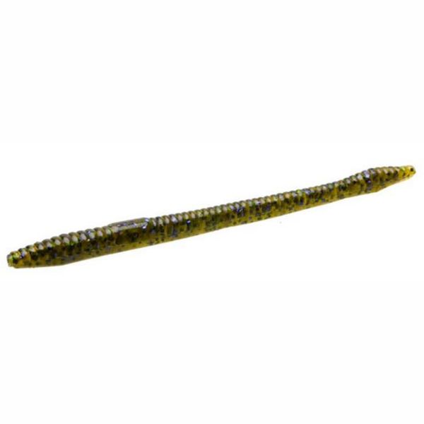 Zoom Finesse Worm Bait 4-1/2in Watermelon Candy