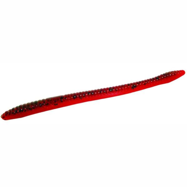 Zoom Finesse Worm Bait 4-1/2in Watermelon Red Tomato