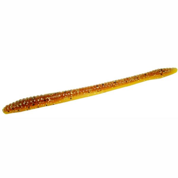 Zoom Finesse Worm Bait 4-1/2in Pumpkin Spice