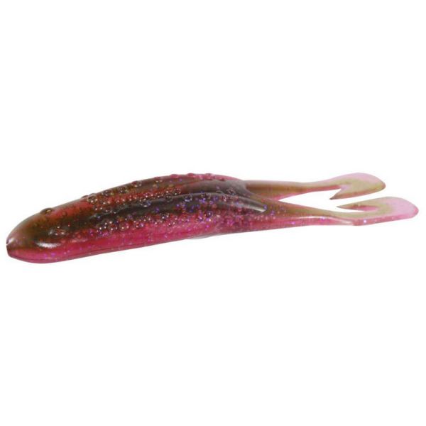 Zoom Horny Toad Bait - 4-1/4in - Raspberry Shad