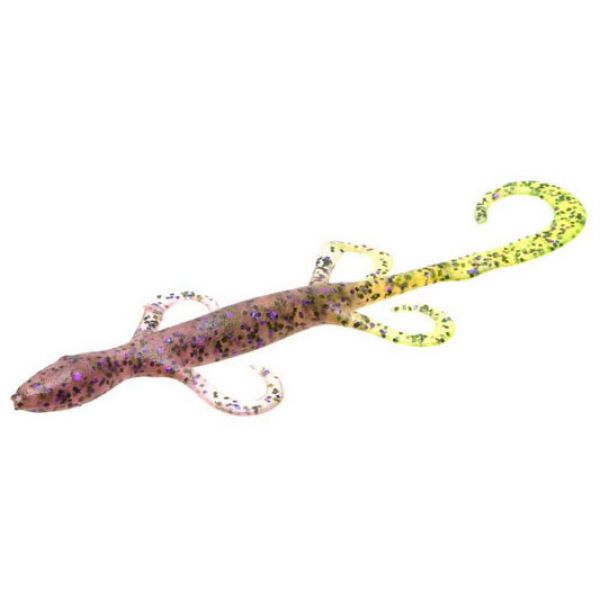 Zoom Lizard Bait 6in Cotton Candy/Chart