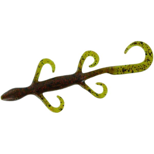 Zoom Lizard Bait - 6in - Green Pumpkin Org Glit