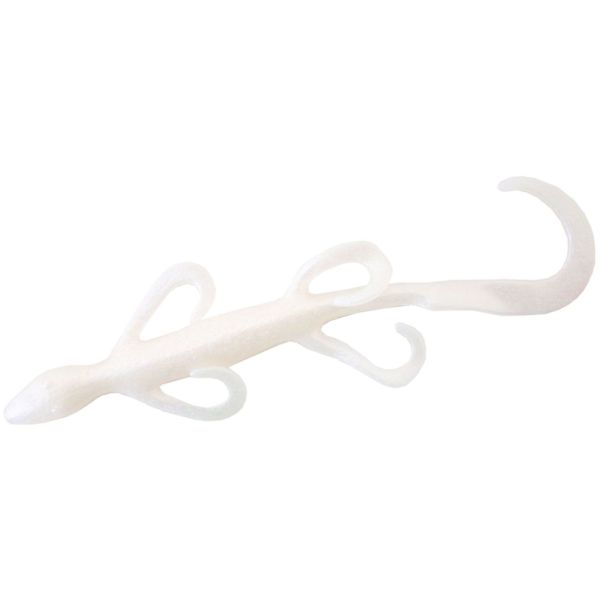 Zoom Lizard Bait - 6in - White Pearl