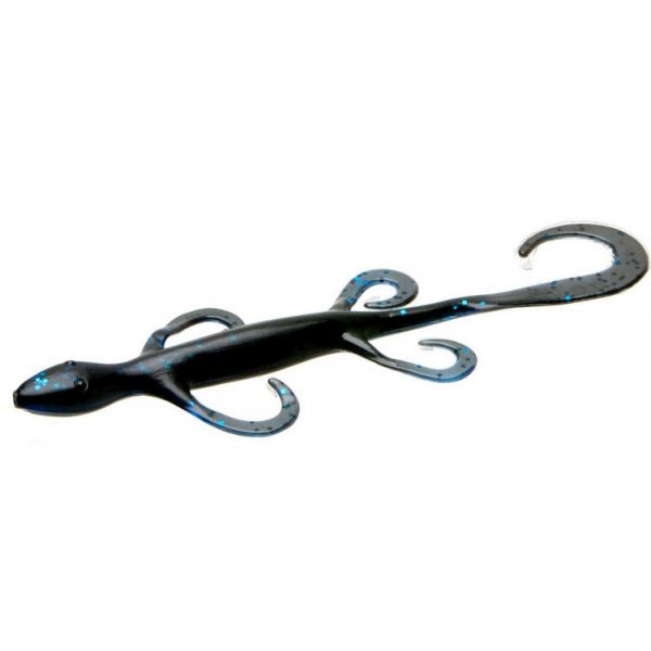 Zoom Lizard Bait - 6in - Black Sapphire