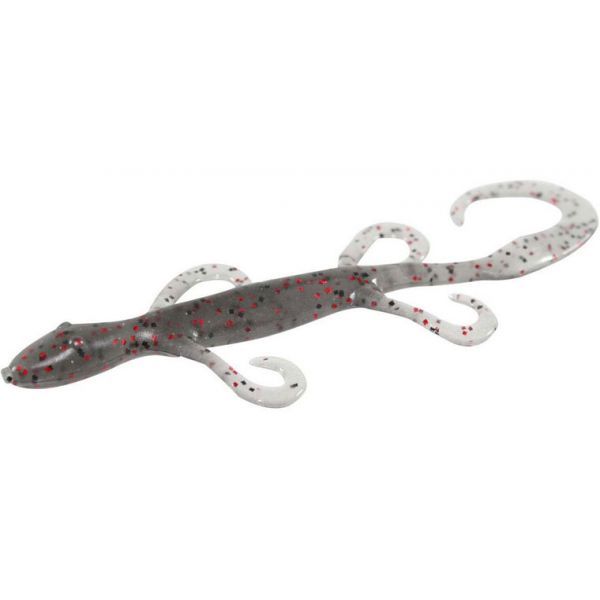 Zoom Lizard Bait - 6in - Smoke Red